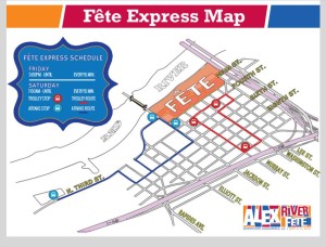 Fete Express Map
