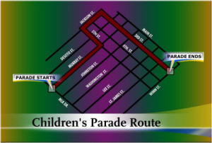Children's Parade Route