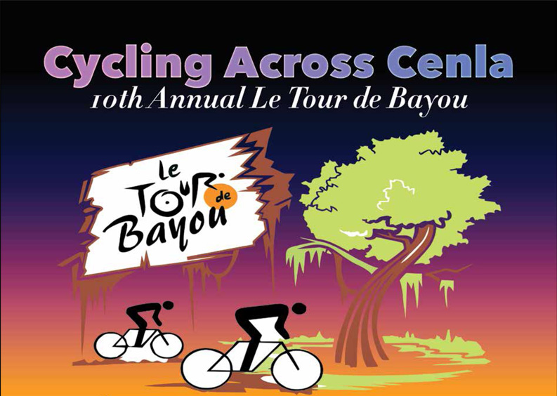 Cycling Across Cenla: 10th Annual Le Tour de Bayou